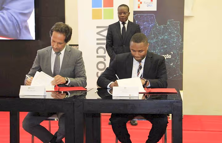 Acordo entre IMA e Microsoft vai reforçar economia digital em Angola