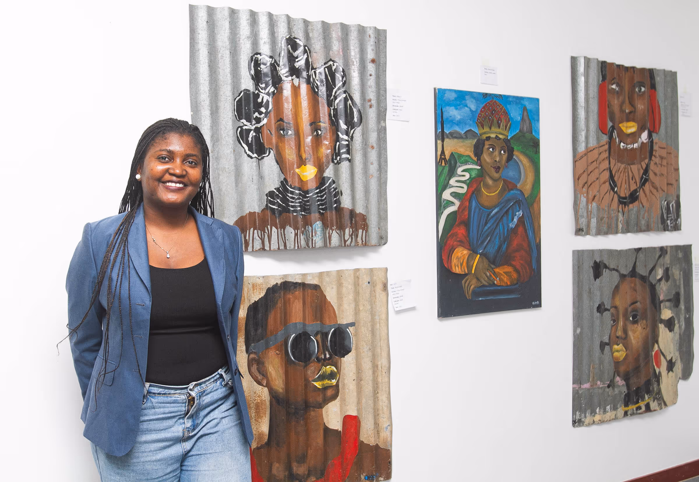 “As artes visuais contribuem para a saúde mental”, considera Oksanna Dias