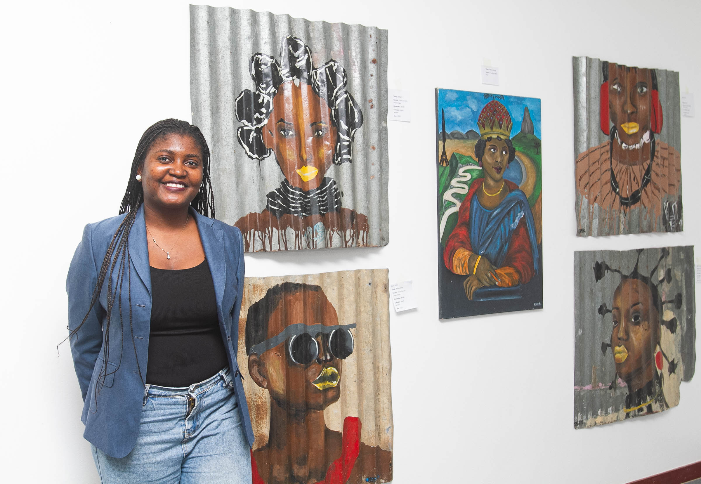 “As artes visuais contribuem para a saúde mental”, considera Oksanna Dias