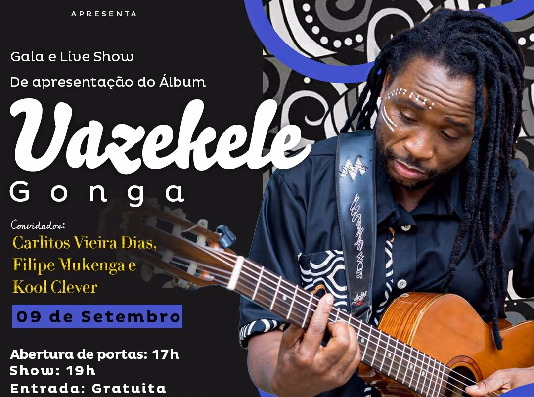 Vladmiro Gonga lança “Uazekele” em Setembro