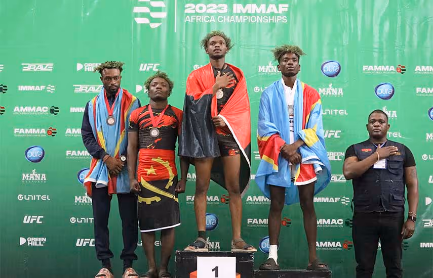 Selecção Nacional de MMA vence campeonato africano 