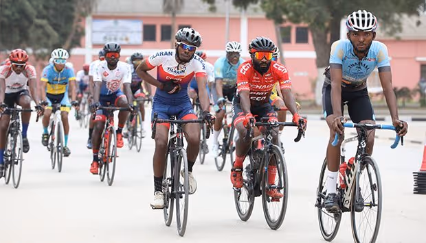Luanda foi pista para disputa de ciclismo em circuito fechado