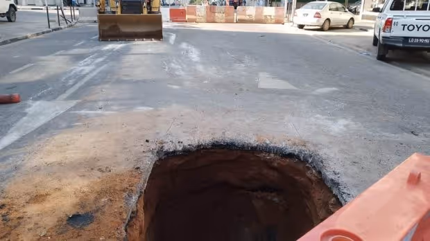 Rua Joaquim Kapango com trânsito interdito
