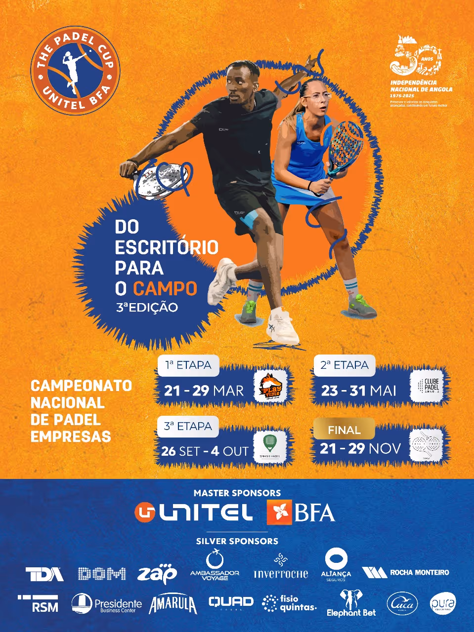 Campeonato Nacional de Padel regressa com novo formato e número recorde de atletas