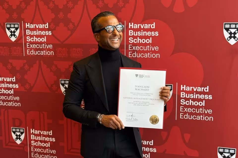 Ivanilson Machado conclui formação avançada em Gestão Geral na Harvard Business School