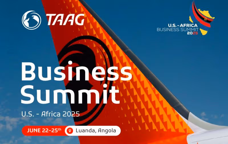 TAAG é companhia aérea oficial da 17.ª Cimeira Empresarial EUA–África em Luanda
