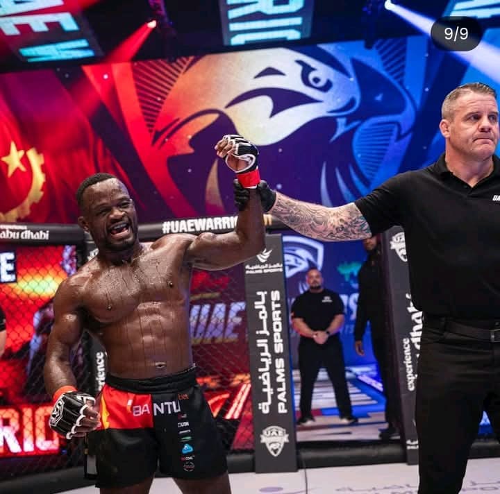 O Lobo angolano ruge na UFC e garante estreia histórica