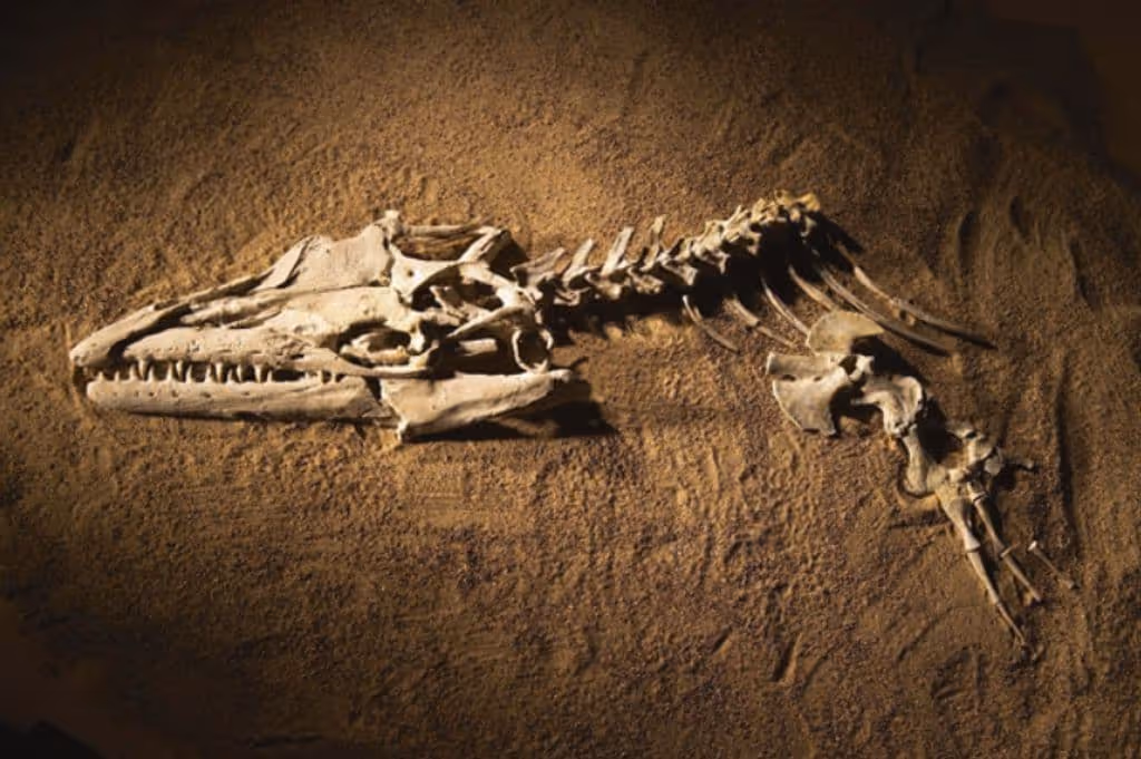 Namibe revela fóssil único de crocodilo marinho com 70 milhões de anos