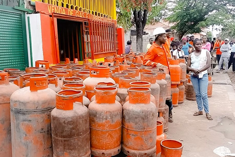 Sonagás garante distribuição de 50 mil toneladas de gás butano até quarta-feira
