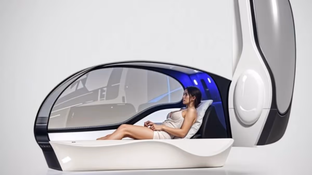 Japão cria máquina para dar banhos em seres humanos