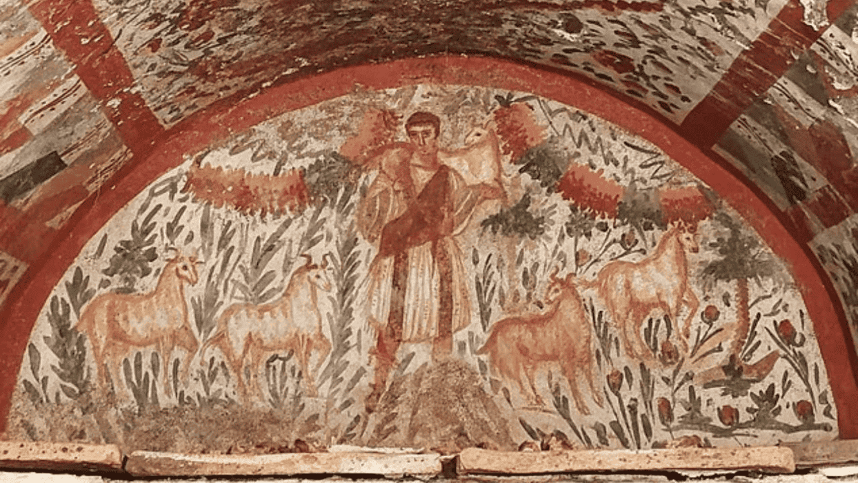 Arqueólogos descobrem imagem de Jesus Cristo jovem e sem barba na Turquia