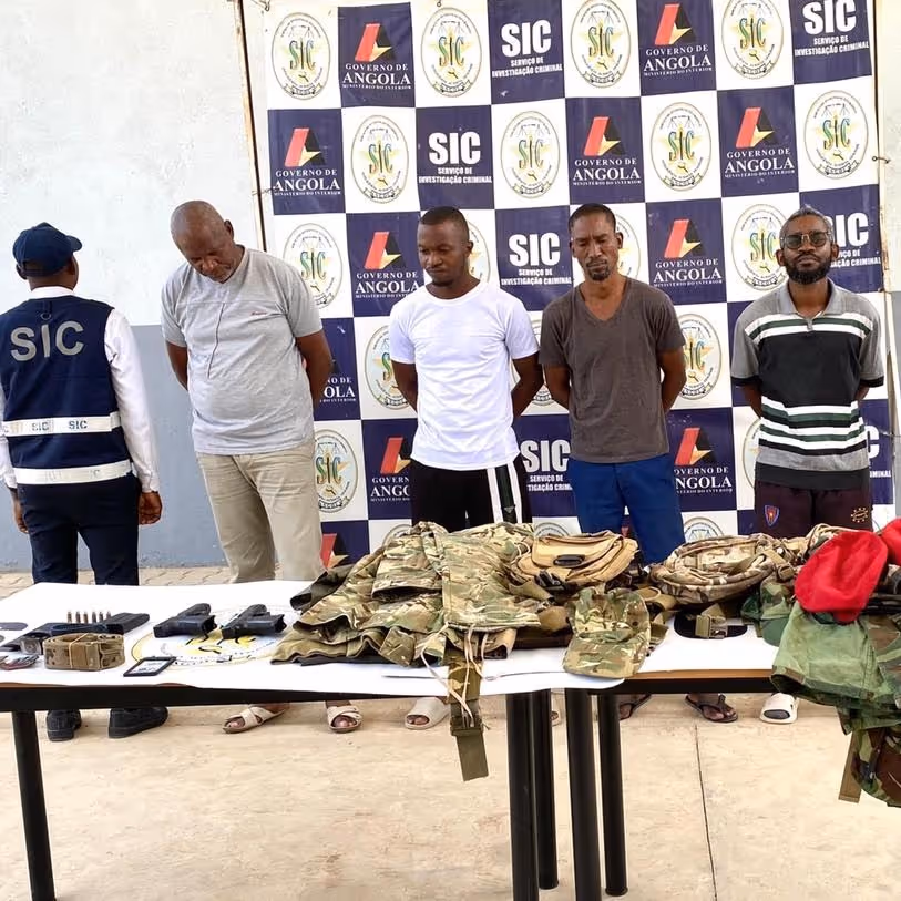 Grupo armado que se fazia passar por agentes do Estado é desmantelado em Luanda e províncias vizinhas