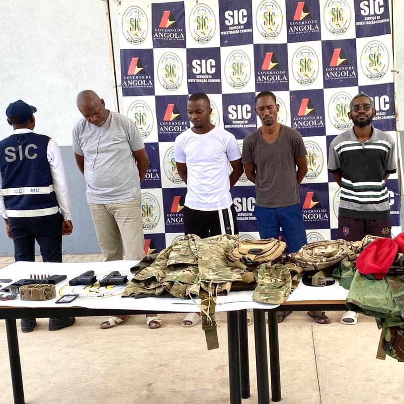 Grupo armado que se fazia passar por agentes do Estado é desmantelado em Luanda e províncias vizinhas