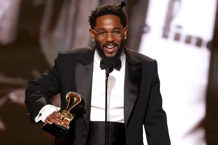 Kendrick Lamar faz história e torna-se o rapper mais premiado do Grammy