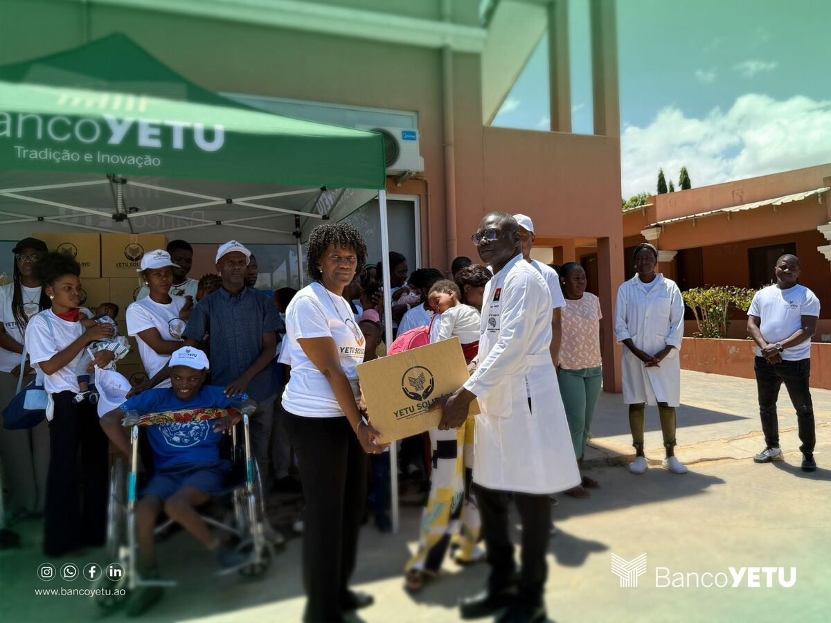 Banco Yetu realiza acção solidária no Centro de Tratamento da Hidrocefalia