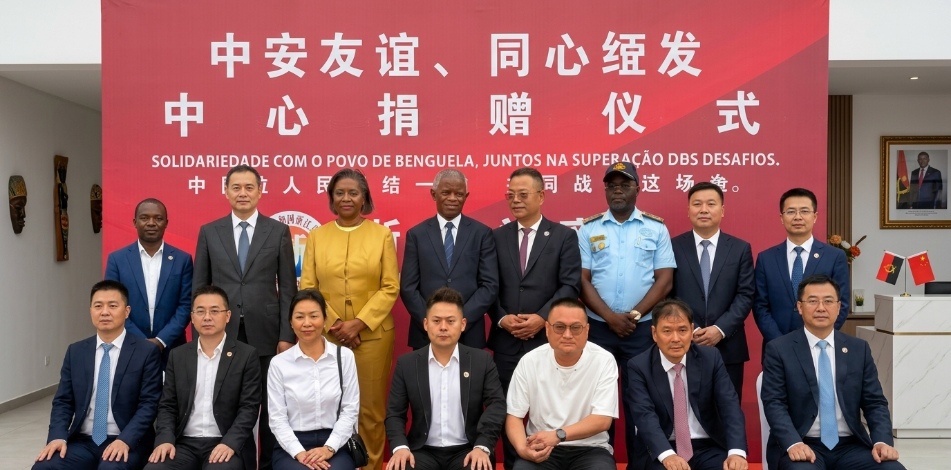 Empresários chineses doam 200 toneladas de bens às vítimas das chuvas em Benguela