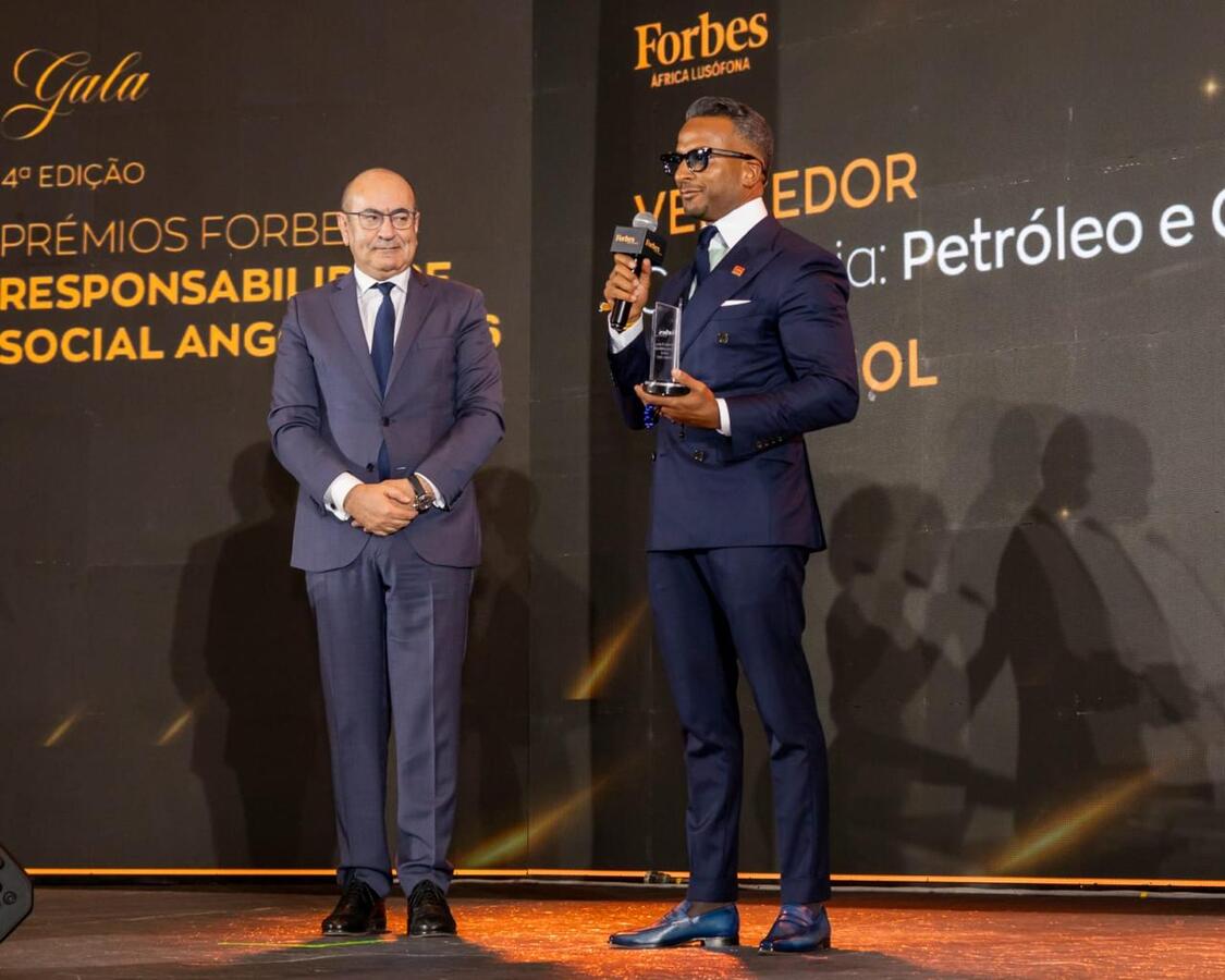 Pumangol conquista pela terceira vez prémio da Forbes e reafirma impacto social em Angola