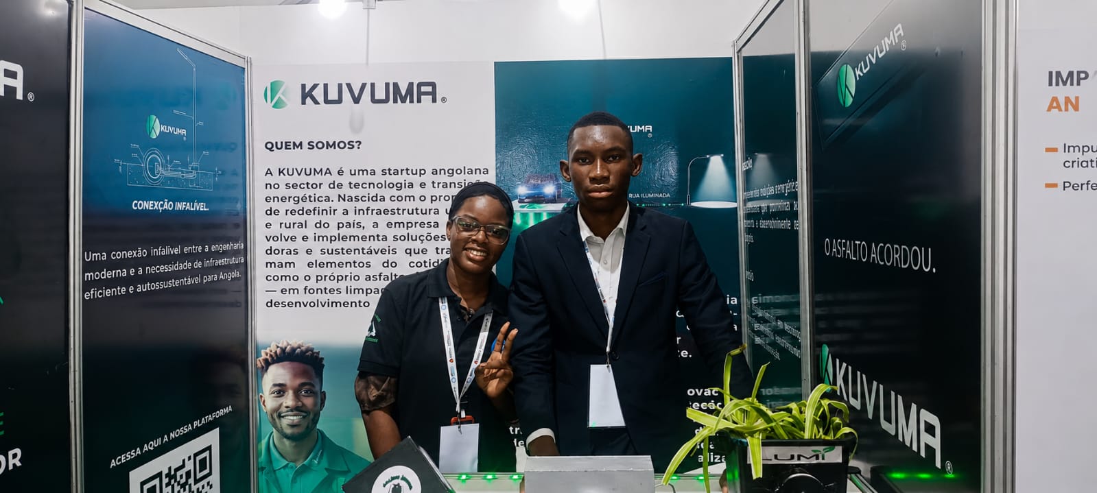 Jovens angolanos criam tecnologia "Kuvuma" que gera energia limpa a partir do asfalto