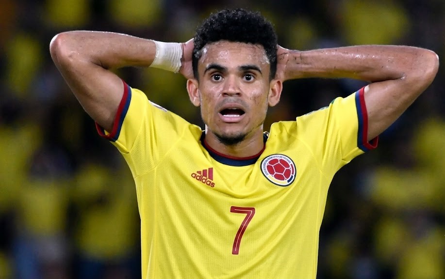 Cinco foras de jogo numa partida do Mundial? Luis Díaz iguala marca que não se via há 12 anos