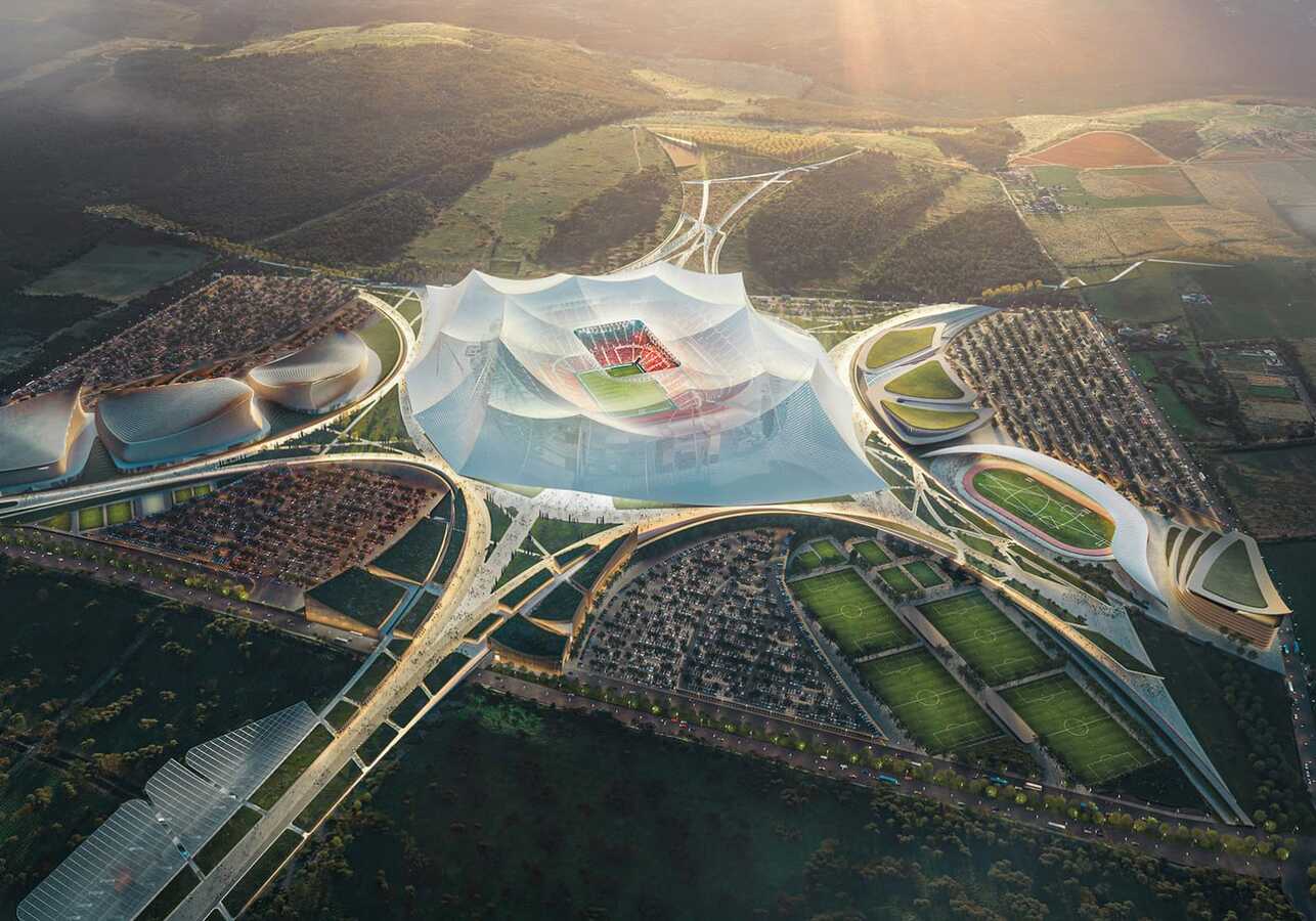 Marrocos constrói maior estádio do mundo para o Mundial de 2030