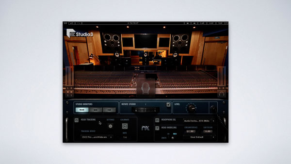 An image of Waves' Abbey Road Studio 3 Virtual Control Room.