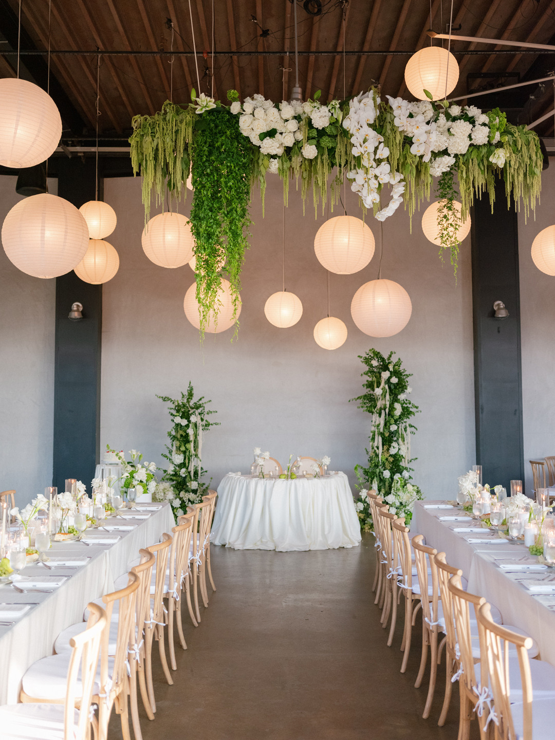 Japandi Style Wedding at Hangar 21 South | Jay's Catering