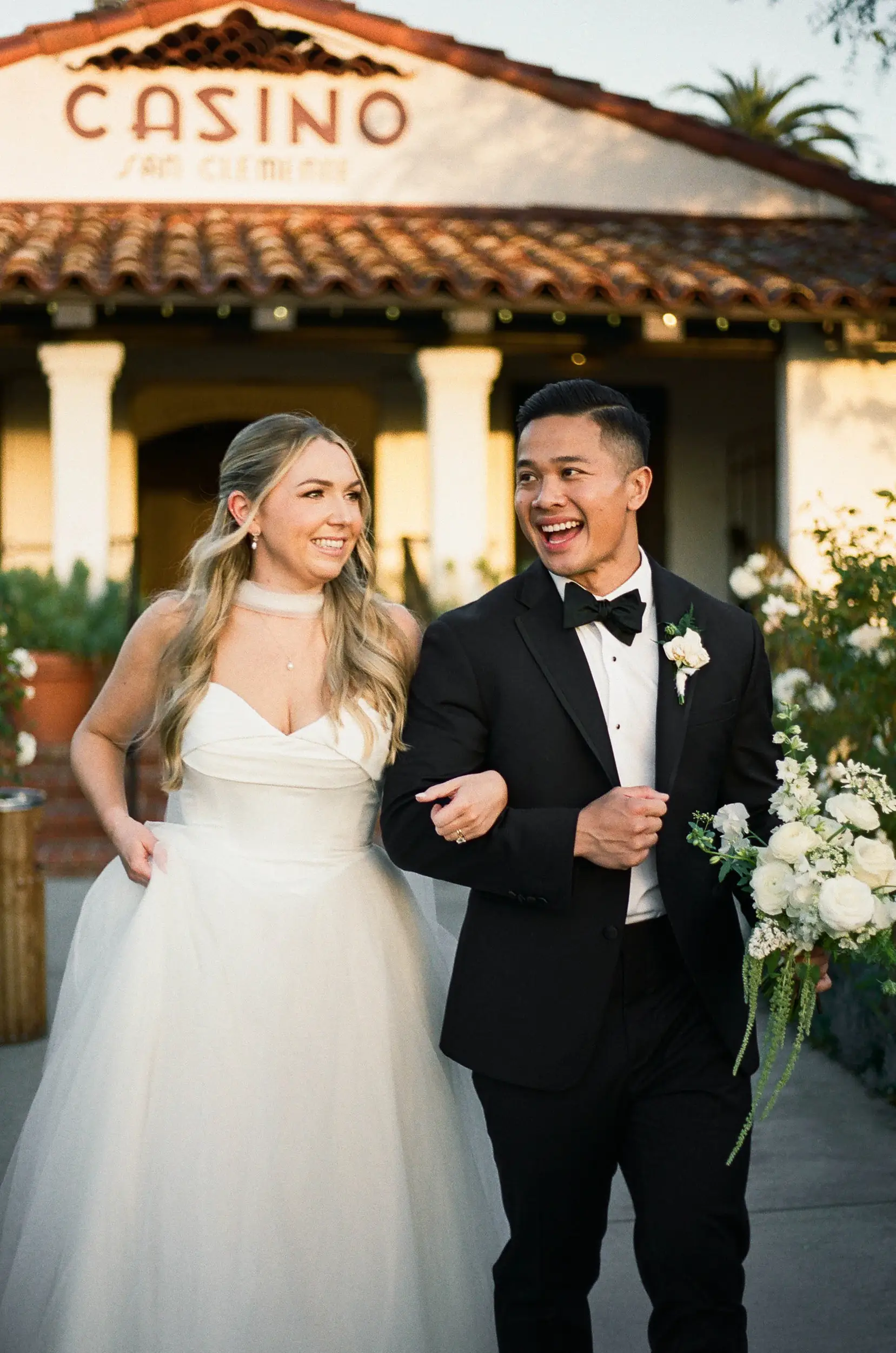 Bride and groom portraits.