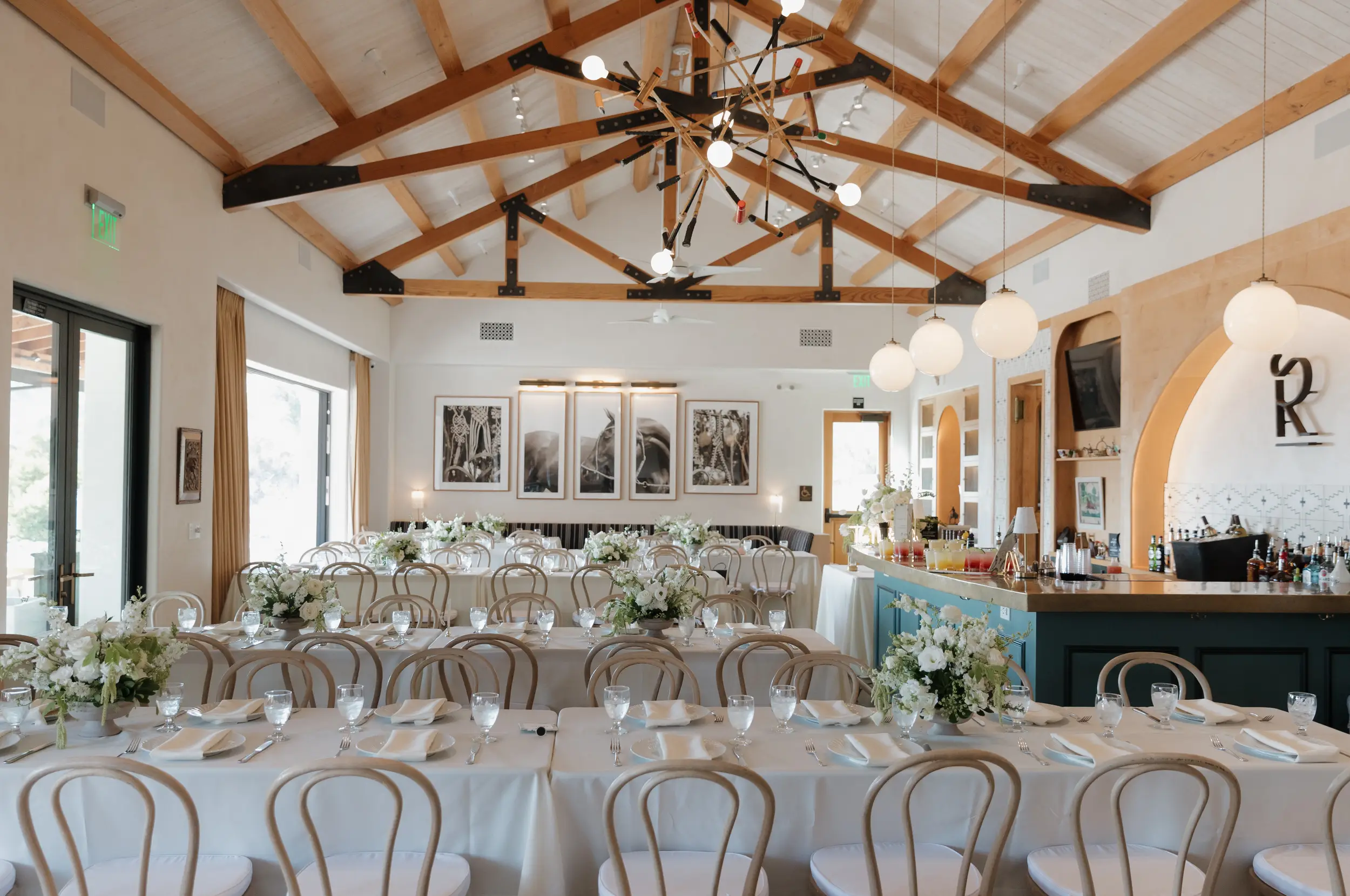 Wedding reception at OC Polo Club.