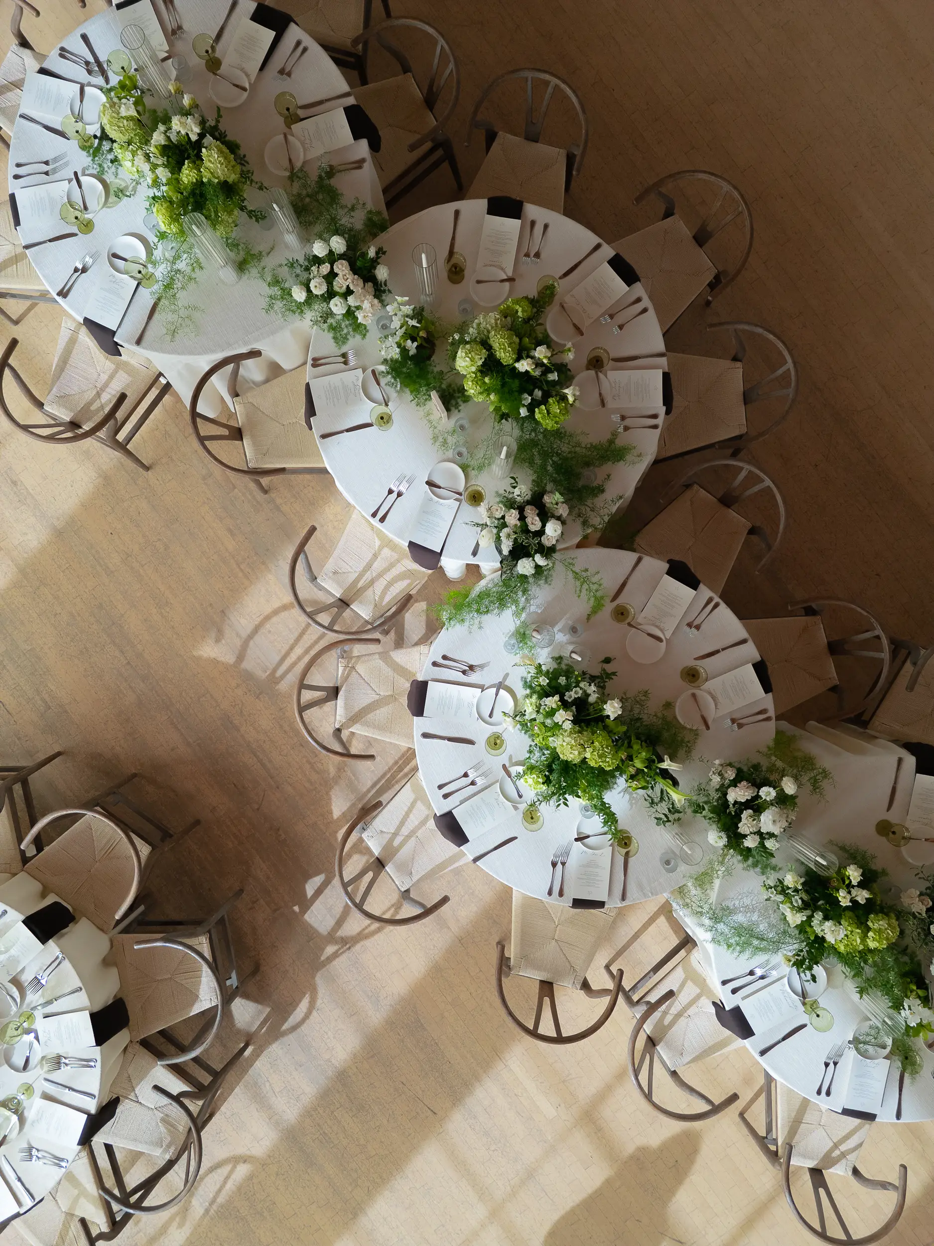 wedding reception tabletop details