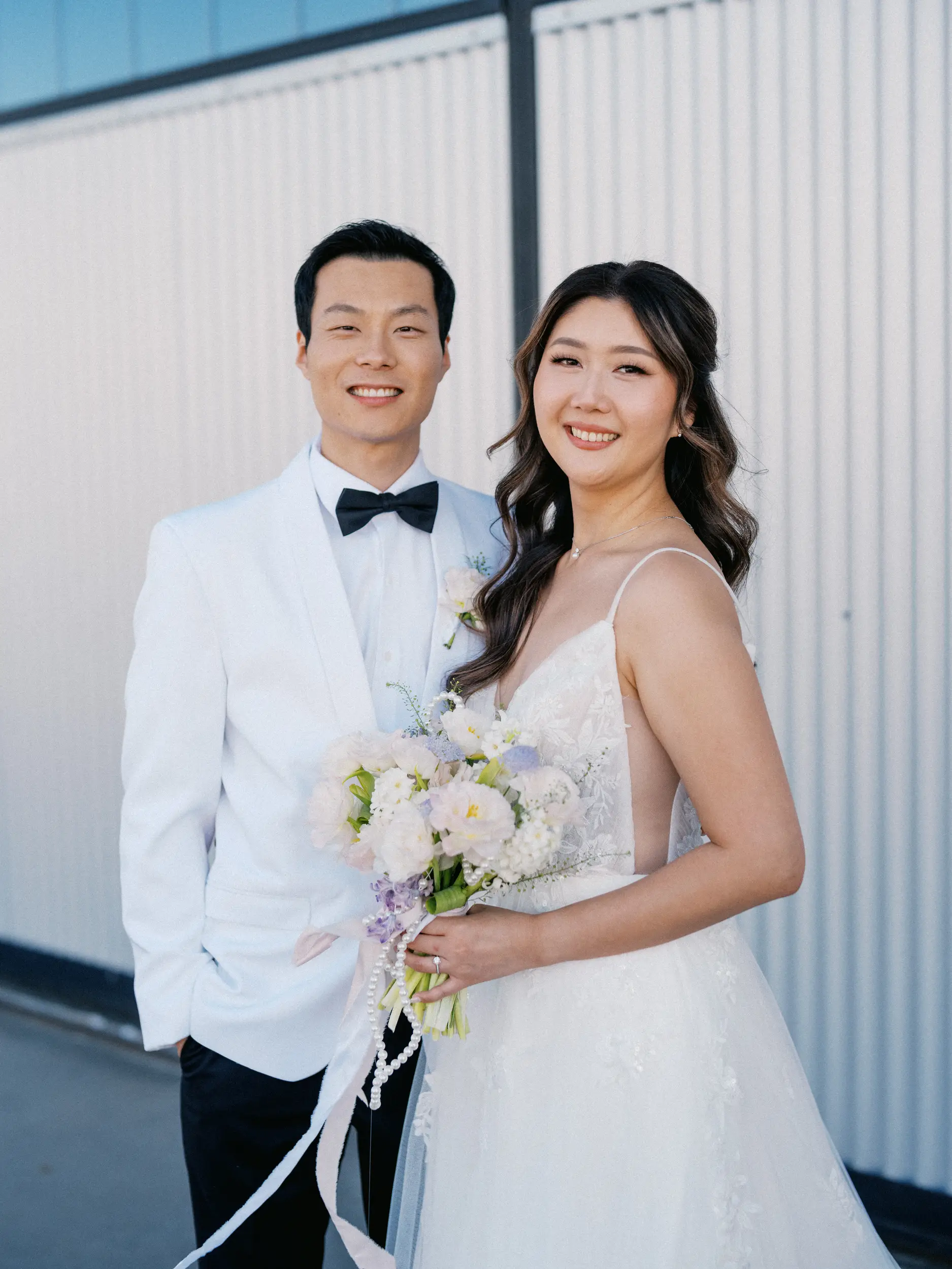 Bride and groom.