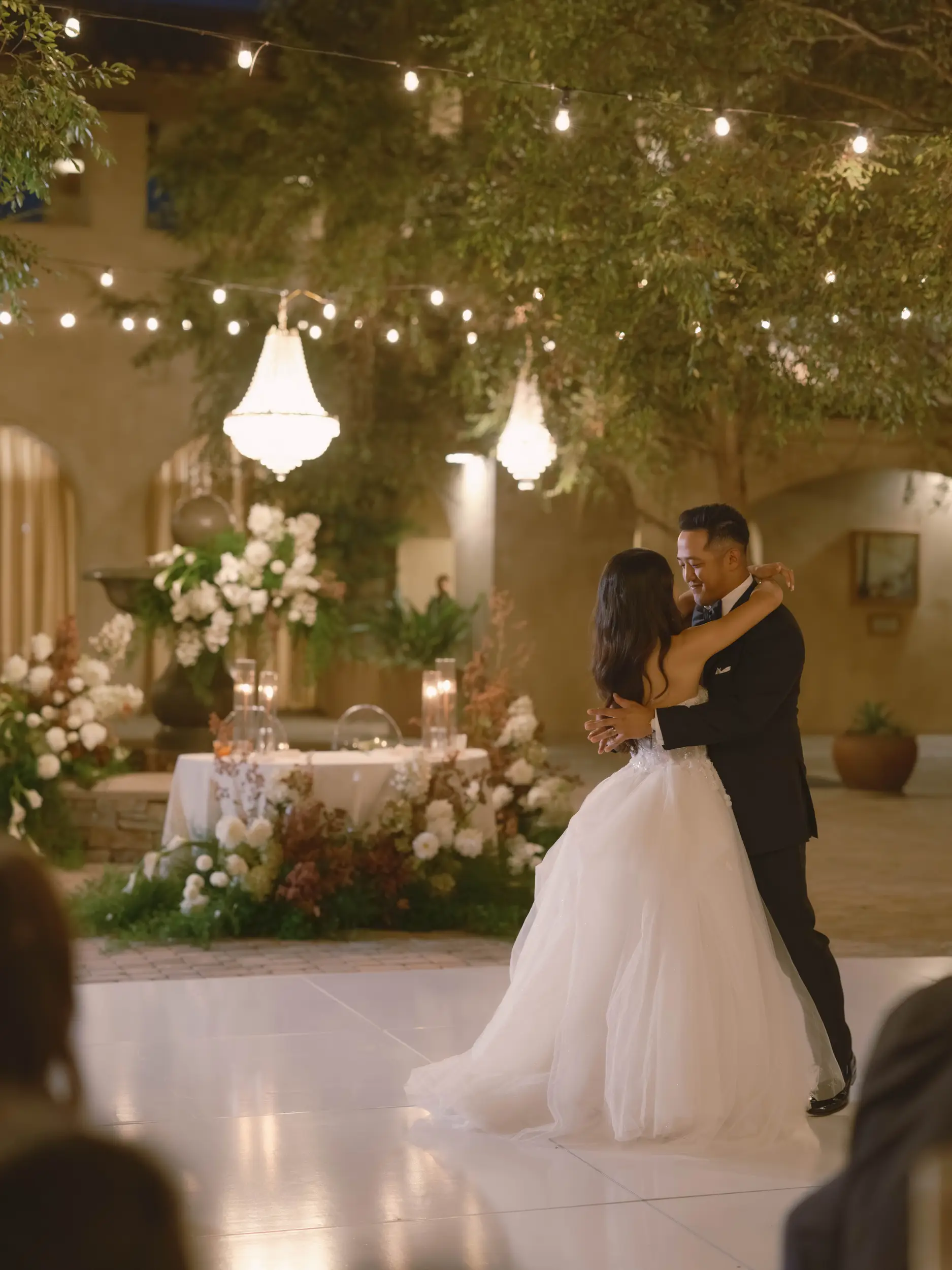Serra Plaza fall wedding.