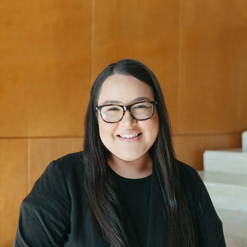 Portrait of Emily Varela, Jay's Catering team member