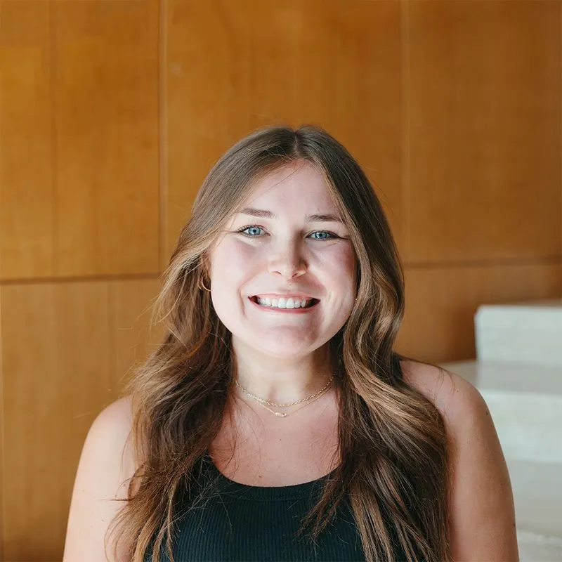 Portrait of Savannah Schlottach, Jay's Catering team member