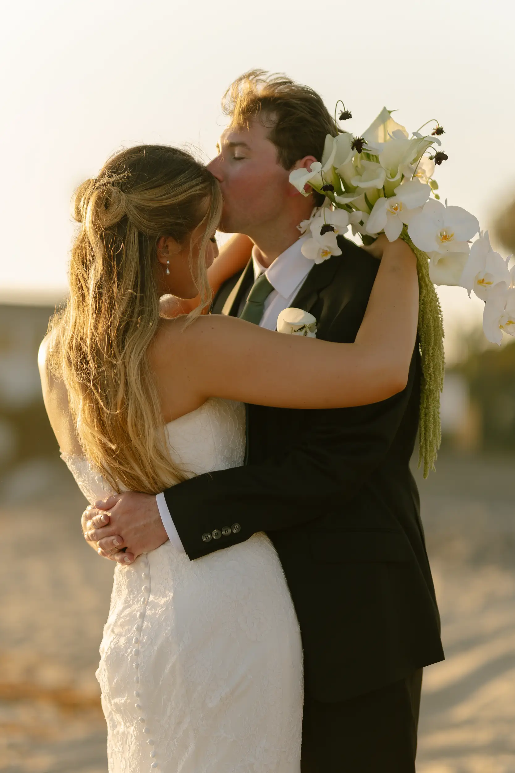 Burgundy and Chartreuse Wedding