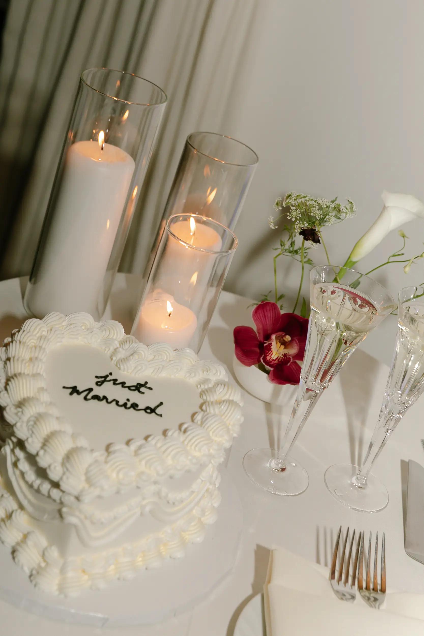 Burgundy and Chartreuse Wedding