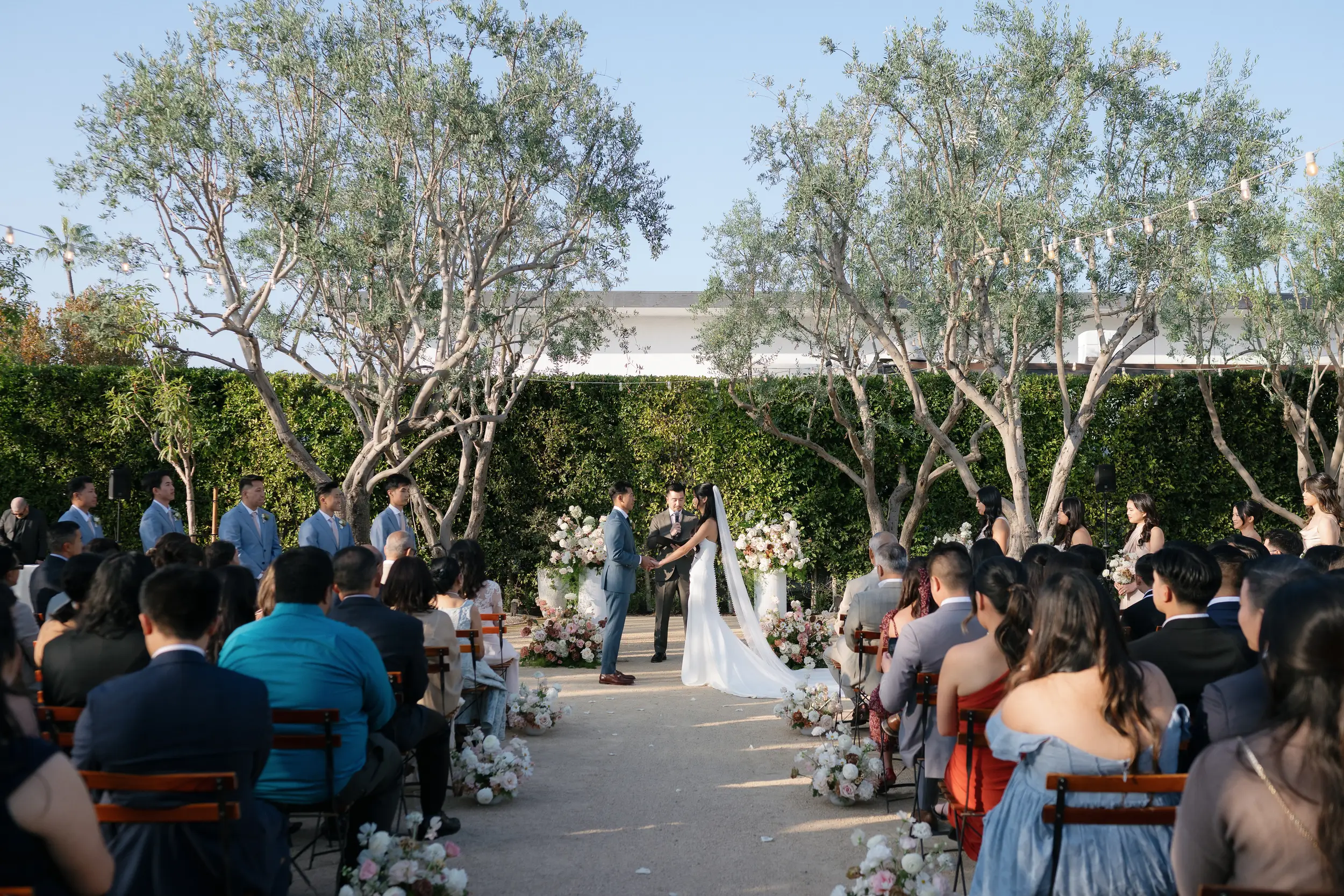 Fall wedding at Grand Gimeno in Southern California.