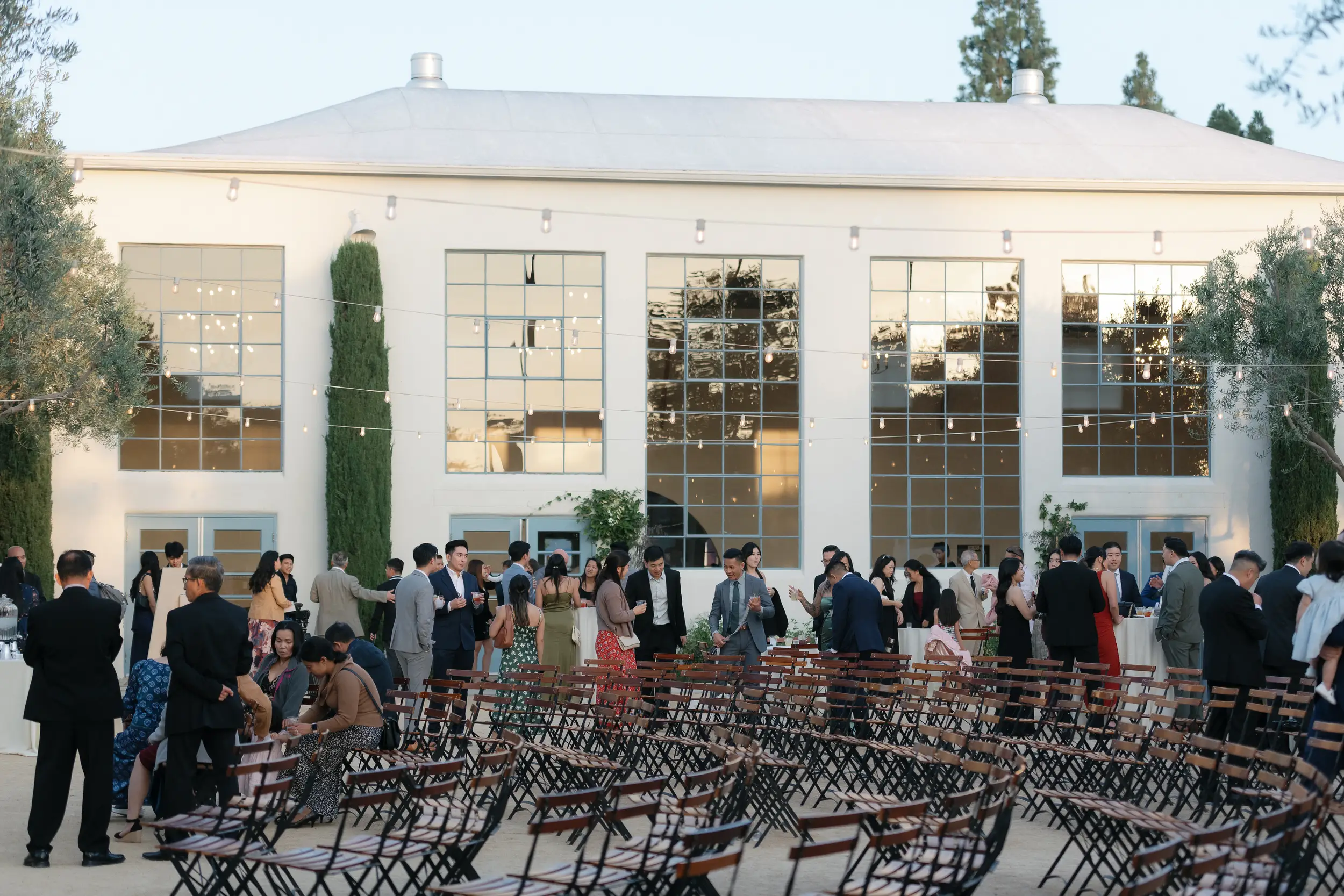 Fall wedding at Grand Gimeno in Southern California.