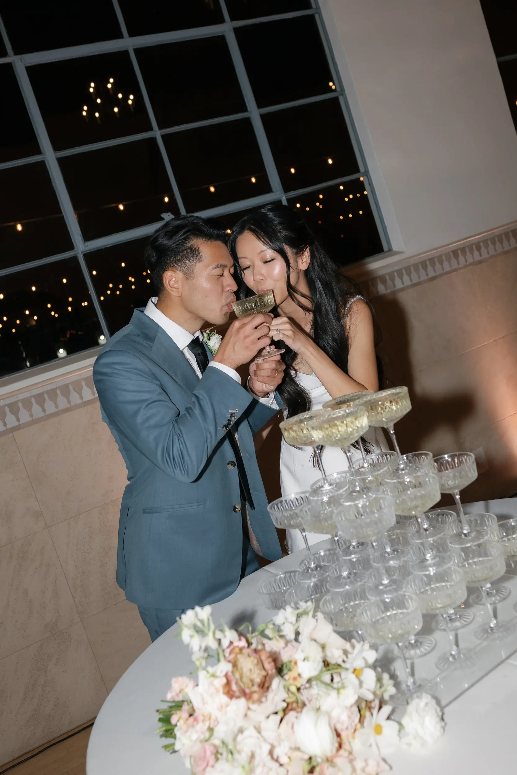 Fall wedding at Grand Gimeno in Southern California.