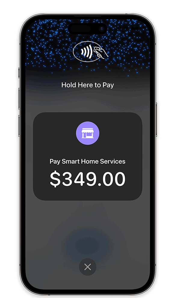 Card payment processing for electrical job in ServiceM8 app