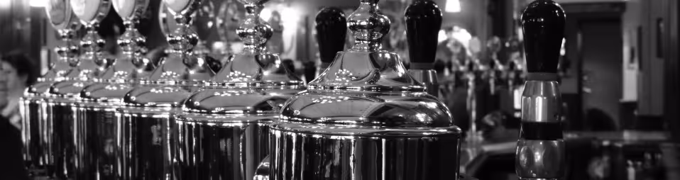 upside down wine glasses