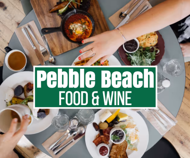 pebble beach food and wine