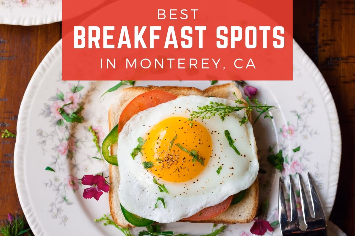 Breakfast toast with a fried egg on top - Best Breakfast Spots in Monterey