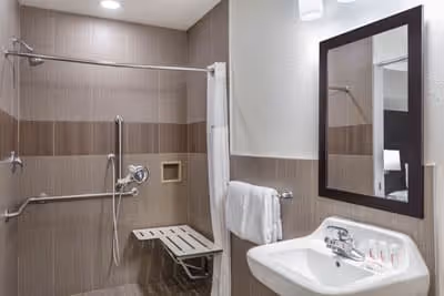 Ramada Monterey Accessible King Bathroom
