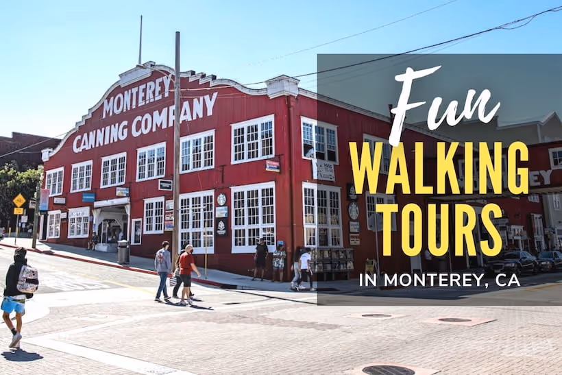 Colorful landscape from around Monterey California - Fun Walking Tours in Monterey, CA