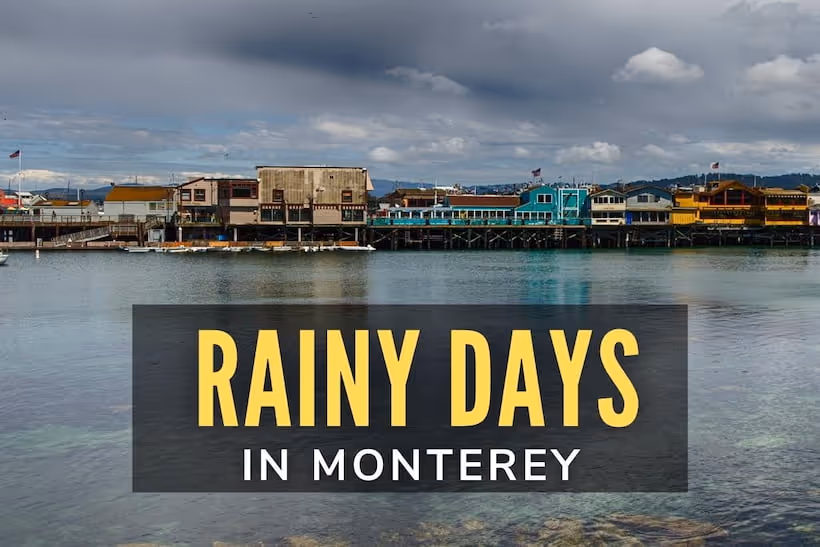 Rainy Days in Monterey - Cloud above Monterey Bay
