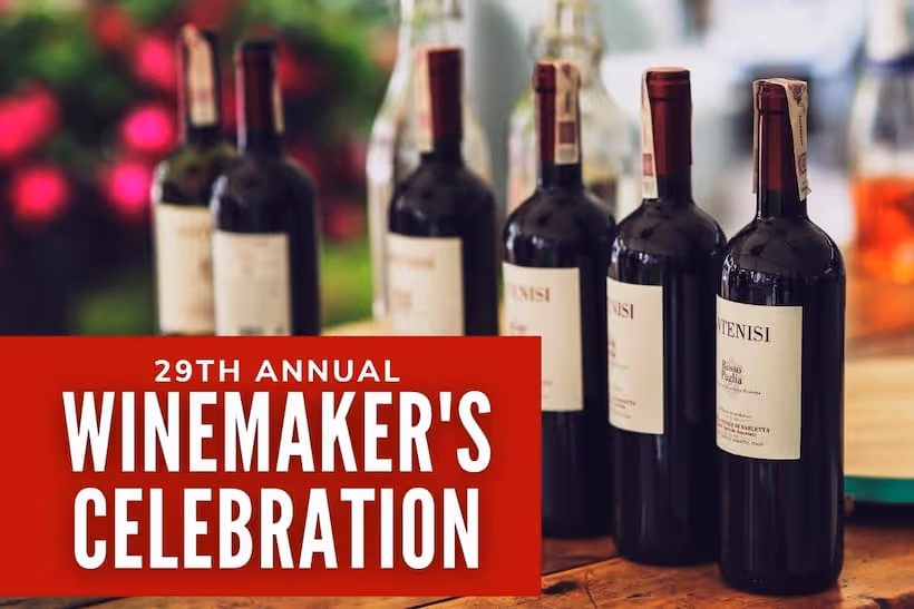 29th Annual Winemakers' Celebration - Bottles of Wine