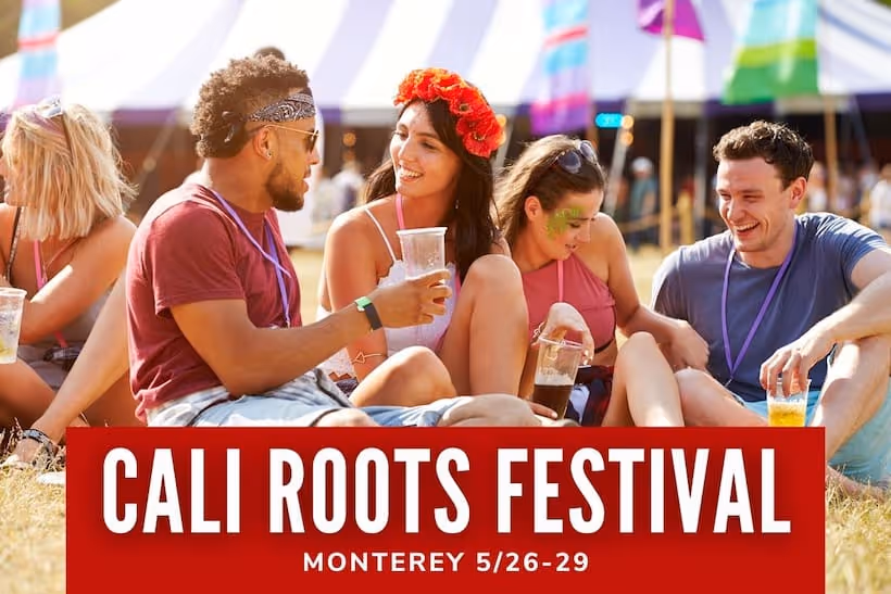 Cali Roots Festival Monterey 5/26-29 - People enjoying a festival