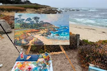 Delia Bradford Painting