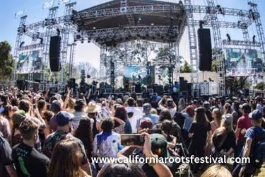 Festival front of the stage angle