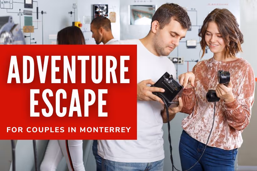 Adventure Escape for Couples in Monterey - Couples in an escape room